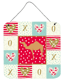 Camels - Arabian Camel Dromedary Wall or Door Hanging Prints (Color: Camels - Arabian Camel Dromedary, size: 6 x 6)