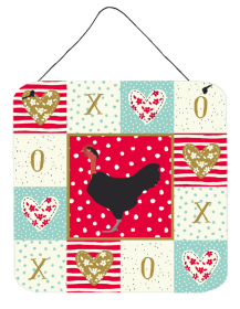 Chickens - Naked Neck Chicken Wall or Door Hanging Prints (Color: Chickens - Naked Neck Chicken, size: 6 x 6)